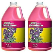 GENERAL HYDROPONICS (2) Gallons of FloraBloom Liquid Plant Grow Formula | GH1...
