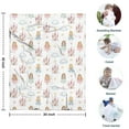 thumbnail image 4 of White Princess Castle Pattern Blanket,Comfortable Soft Flannel Throw Blanket,All Season,Warm Lightweight Blankets for Sofa Bed Couch Living Room Chair,30"x40", 4 of 4