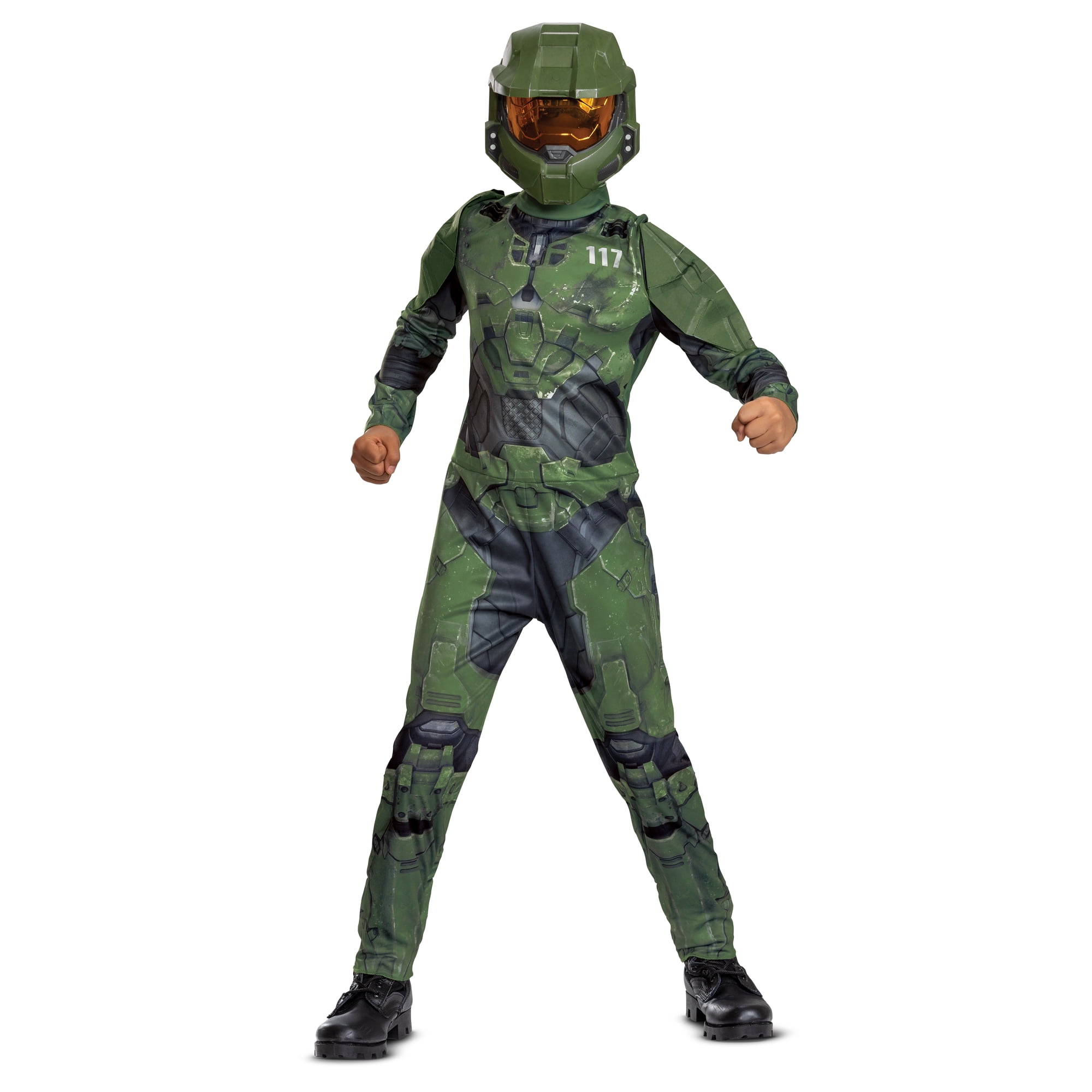 Halo Master Chief Halloween Costume for Children, Boys Size S (6/7), by Disguise