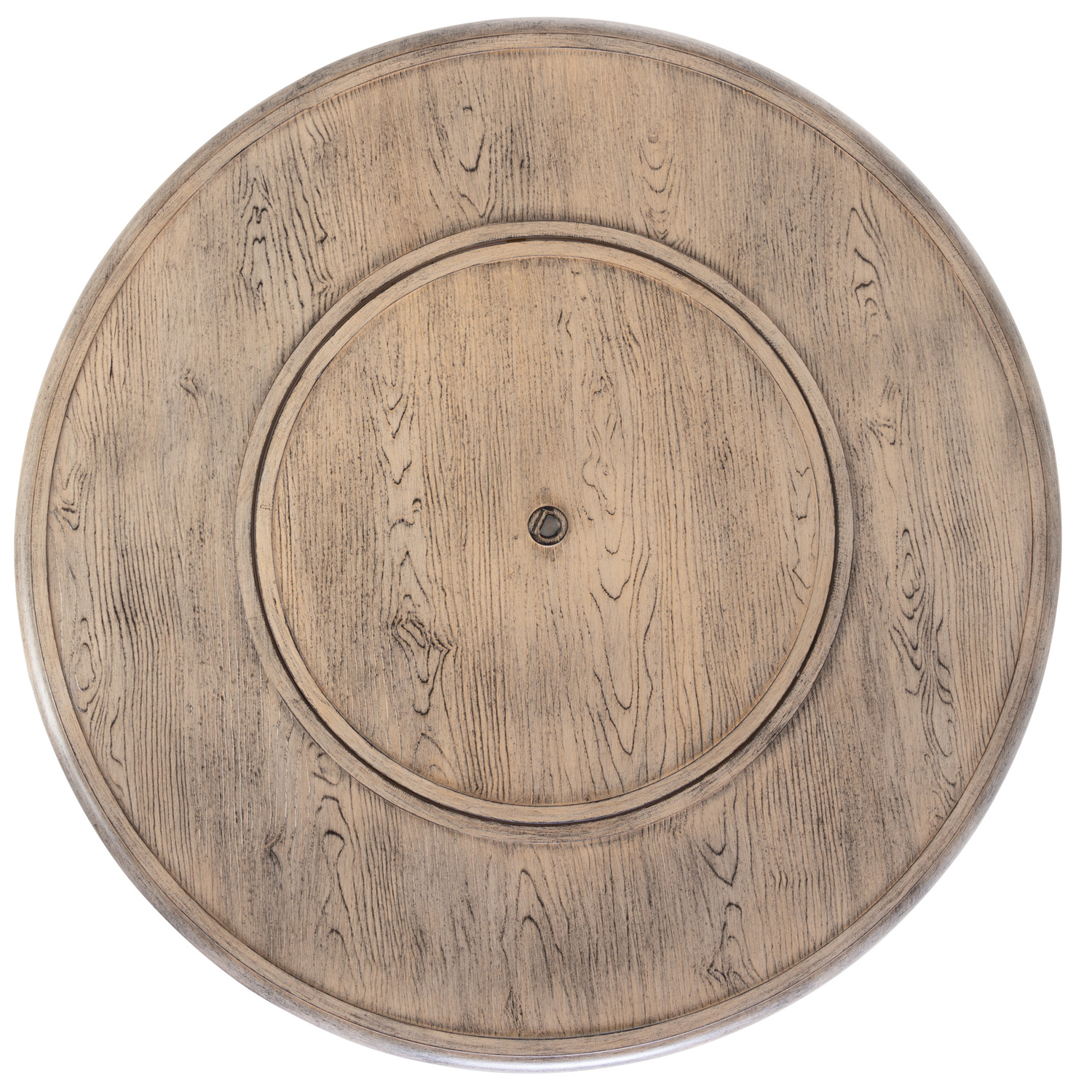 HomeStock Natural Beauty Round LPG Fire Pit in Driftwood, 55,000 BTU, Aluminum Construction, Hand-Applied Driftwood Finish, Stainless Steel Burner, Fire Glass