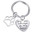 thumbnail image 1 of MasteelfCA Memorial Pet Keychain Creative Key Holder Unique Key Ring Key Decoration Small Gift for Men Women, 1 of 8