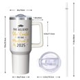 thumbnail image 3 of 1pc 2025 Graduation Gift 40oz Tumbler with Straw & Handle - Insulated Stainless Steel Cup | Holiday Gift for Man Women (Christmas, Valentine's, Birthday), 3 of 5