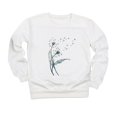 thumbnail image 2 of AJHSAKLt Lightweight Hoodies for Women's Dandelion Print Casual Fashion Sweatshirt Top Crewneck Sweatshirts Women White, 2 of 4