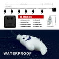 thumbnail image 3 of FL String Lights, Halloween Decoration, 8 Modes 2PACK 20ft 30 LED Waterproof Outdoor Decorative Ghost Fairy for Patio, Garden, Gate, Yard, Halloween Christmas Decoration, 3 of 5