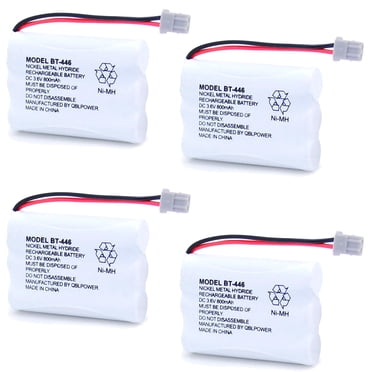 Uniden BT1007 NIMH 500mAh Rechargeable Cordless Landline Phone Battery ...
