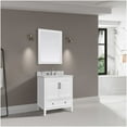 thumbnail image 3 of Avanity EVERETTE-V30-WT Everette 30" Single Free Standing Vanity Cabinet Only - White, 3 of 5