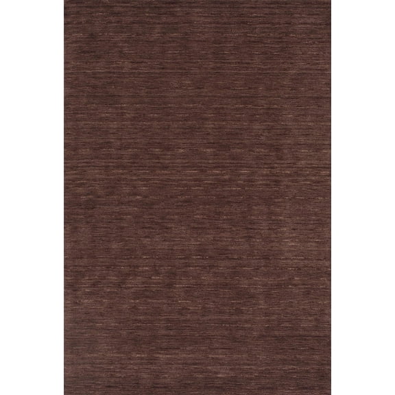 Dalyn Rafia Area Rug RF100PL Plum Solid Striation 8' x 10' Rectangle