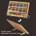 thumbnail image 4 of Type C Wooden Magnetic Colorful Beads Number Maze Counting Game Kids Color Recognition Educational, 4 of 5