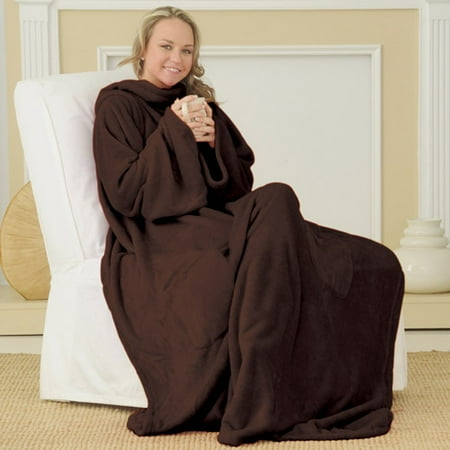 As Seen On TV Luxury Plush Snuggie, Brown