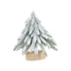 thumbnail image 1 of Mini árbol de Navidad, adorno de mesa para árbol de Navidad artificial, el mejor regalo de Navidad. con nieve blanca S, 1 of 9