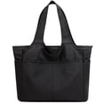 thumbnail image 1 of Práctico bolso grande, bolso de hombro informal para mujer, adecuado para viajes, escuela, trabajo, compras, etc. negro, 1 of 5