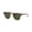 Tortoise On Gold Frame | G-15 Green Lens, variant on RB3016F CLUBMASTER CLASSIC LOW BRIDGE FIT Square Shape Sunglasses Polished Black Frame / Polarized G-15 Green Lens 55mm