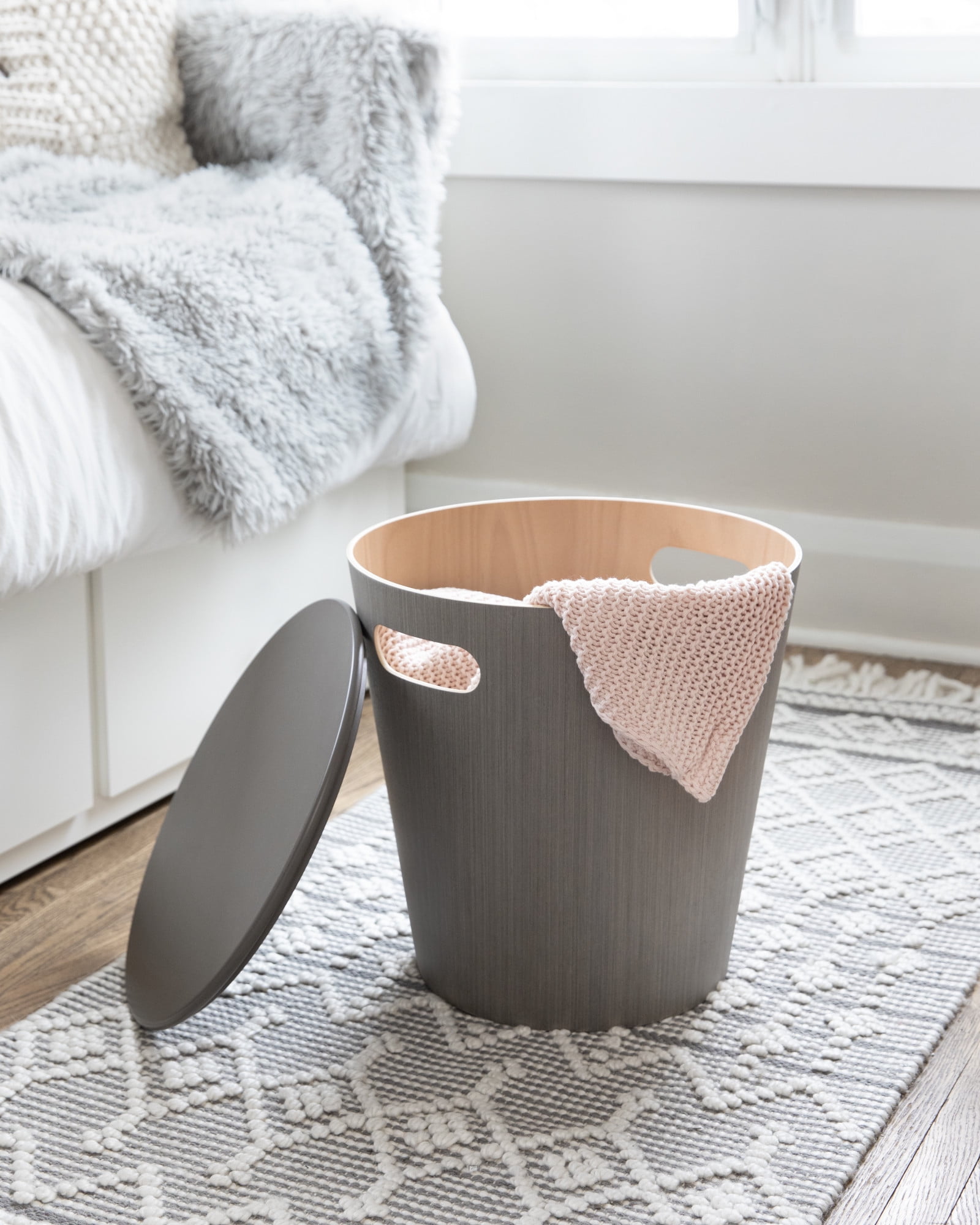 Umbra woodrow storage sale stool