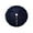 Navy, variant on 48-Inch Velvet Christmas Tree Skirt, Ruffled Holiday Tree Skirt for Christmas Trees, Vintage Style Christmas Tree Base Cover, Soft Tree Skirt for Home & Gift Decorations