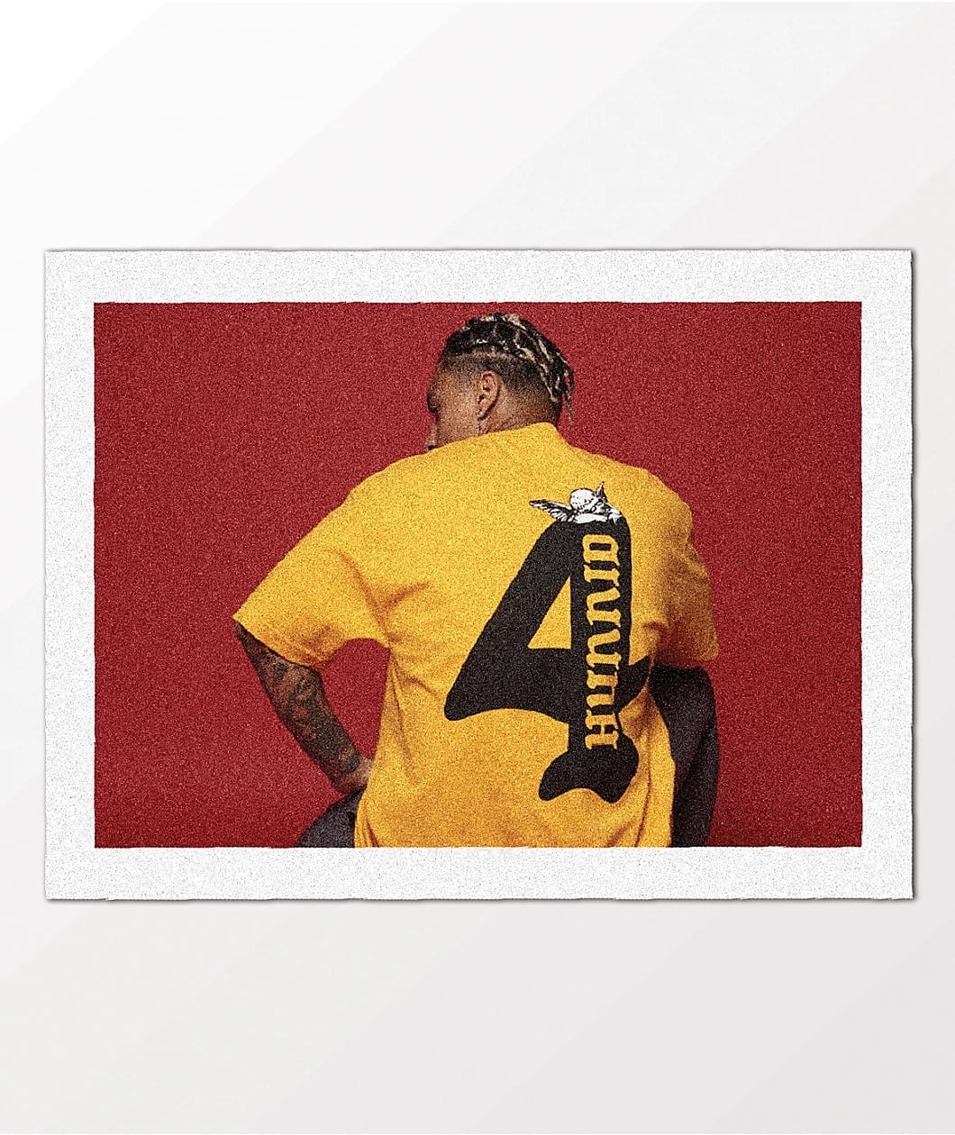 さらに100円引き◆NERDY◆Nero Cupid Short Sleeve 4Hunnid YG Men's T-Shirt Cupid Short Sleeve Crewneck Tee