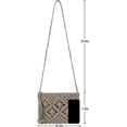 thumbnail image 5 of Women Crochet Shoulder Bag Handmade Woven Beach Crossbody Handbag Satchel Purse with Tassel for Summer, 5 of 6