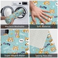 thumbnail image 3 of Susaid Cute Dogs Corgi Print Doormat,Porch Decor,Housewarming Decor Gift Doormat,Funny Flannel Floor Mat,Funny Doormat 24x16 Inch, 3 of 7