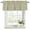 Light Beige Grass Green, variant on Brown Floral Curtain Valances for Windows, Kitchen Valance Window Treatments Panel 2 Pack, Vintage Rustic Flowers Botanical Spring Rod Pocket Short Curtains for Bathroom Bedroom 54 x 18 Inch