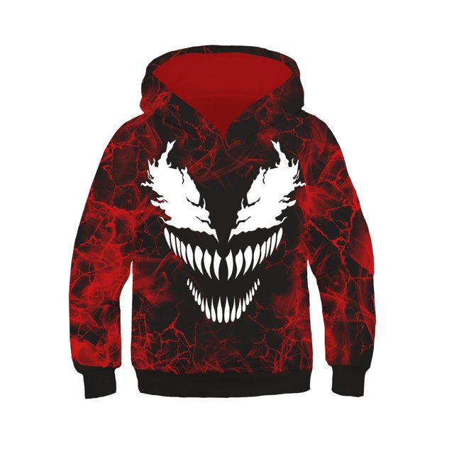 Halloween Cine y TV 3D Gedruckt Spiderman Sudaderas con capucha Cosplay Kinder Jungen Mädchen Mit Kapuze Sudaderas Hip Hop Jersey Jacke Mantel 3-13 años