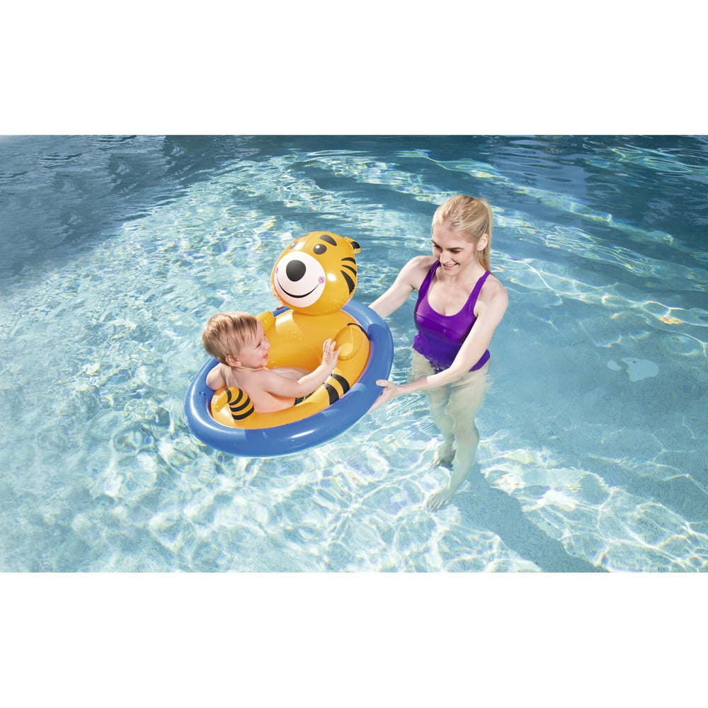 glitter tiger pool float