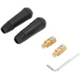 thumbnail image 4 of Welding Cable Connector Plug,2 Set Welding Cable Welding Cable Connectors Male Welder Quick Fitting Ultra Responsive, 4 of 8