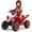 Red, variant on OLAKIDS Kids ATV, 12V Battery Powered Electric Vehicle with LED Lights, Music, Big Tires, USB & Bluetooth, Large Seat, Ride On Toys for Boys Girls Ages 3+