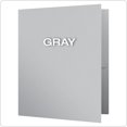 thumbnail image 3 of WWS-Twin Pocket Folders, Letter Size, Gray, 25 per Box (57505), 3 of 4