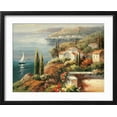thumbnail image 2 of Art.com Mediterranean Vista Art Print by Peter Bell, Black Frame Wall Art, 21" x 17", 2 of 5