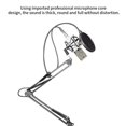thumbnail image 4 of Singing Studio Recording Kit Phone PC KTV Mic Network Microphone Folding Arm Bracket, White Silver Workhe, 4 of 9
