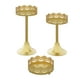 thumbnail image 3 of 3 piezas Soporte para cupcakes Bandeja de postres Centro de mesa de metal Soporte para pasteles para Oro, 3 of 9
