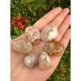 thumbnail image 5 of Flower Agate Tumbled Stones, 0.75"-1.25" Tumbled Cherry Blossom Agate, 5 of 11
