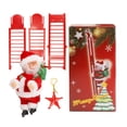 thumbnail image 4 of Animated Musical Santa Claus Electric Climbing Ladder Up Tree Christmas Decor, 4 of 7
