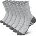 thumbnail image 3 of TOYAN Socks Men's Long Cotton Socks Black and White Autumn and Winter Medium Socks Basketball Sports Socks-5Packs, 3 of 4