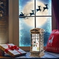 thumbnail image 2 of Decoración de habitación con diseño de escena de fiesta de Navidad de 2024 con diseño de viento retro para cabina telefónica vintage, luz de noche pequeña, gadgets geniales para el hogar, 2 of 4
