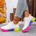 thumbnail image 5 of Women's Stylish Knitted Sneakers for Running and Casual Wear - Breathable Comfortable for Workouts and Leisure Activities, 5 of 9