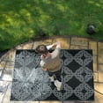 thumbnail image 4 of Marrakech Design 100% Eco-friendly Lightweight Plastic Outdoor Mat/Rug, 4 of 5