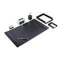 thumbnail image 3 of Dacasso Leather Desk Set 7-Piece Black (D1004), 3 of 5
