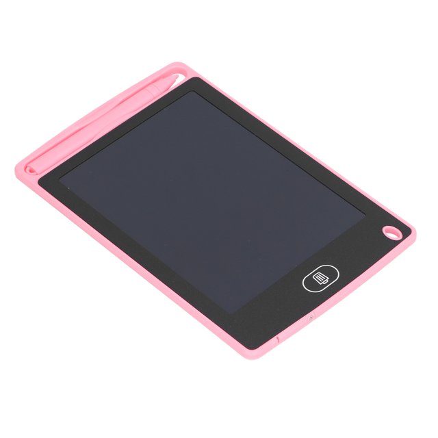 Tableta de escritura lcd, tablero para garabatear portátil respetuoso con el medio ambiente para niños pequeños con bolígrafo, juguete para aprender ortografía