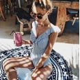 thumbnail image 7 of Sexy One Piece Swimsuit 2023 Women Striped Ruffled Swimwear Women Vintage Print Monokini Female Bodysuit Girl Beach Bathing Suit, 7 of 7