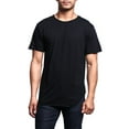 thumbnail image 4 of Victorious Men's Hipster Long Length Curved Hem T Shirt, Up To 5X, 4 of 8
