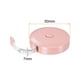 thumbnail image 2 of Métrica Cinta 2M/78 Pulgadas Redondo Retráctil Sastres Métrica Cinta Bolsillo Tamaño para Cuerpo, Tela, Costura y Manualidades Medidas, Rosa, 2 of 5