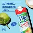 thumbnail image 3 of Vita Coco Coconut Water, Peach Mango, 16.9 fl oz Tetra, 3 of 7