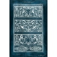 thumbnail image 3 of Vision Studio 13x18 Black Modern Framed Museum Art Print Titled - Ornamental Iron Blueprint I, 3 of 5