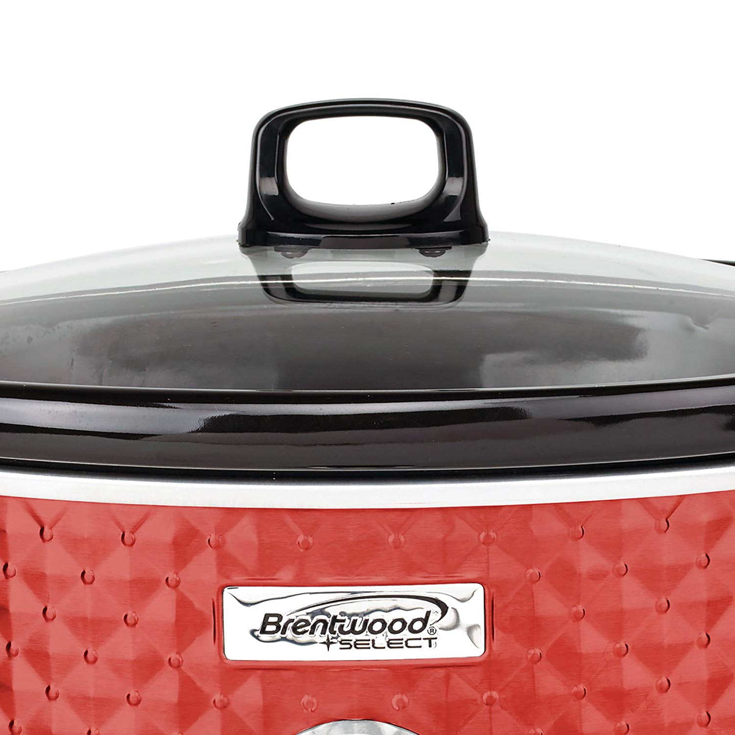 Brentwood Select SC -157R 7 qt -Crock Red Slow Cooker