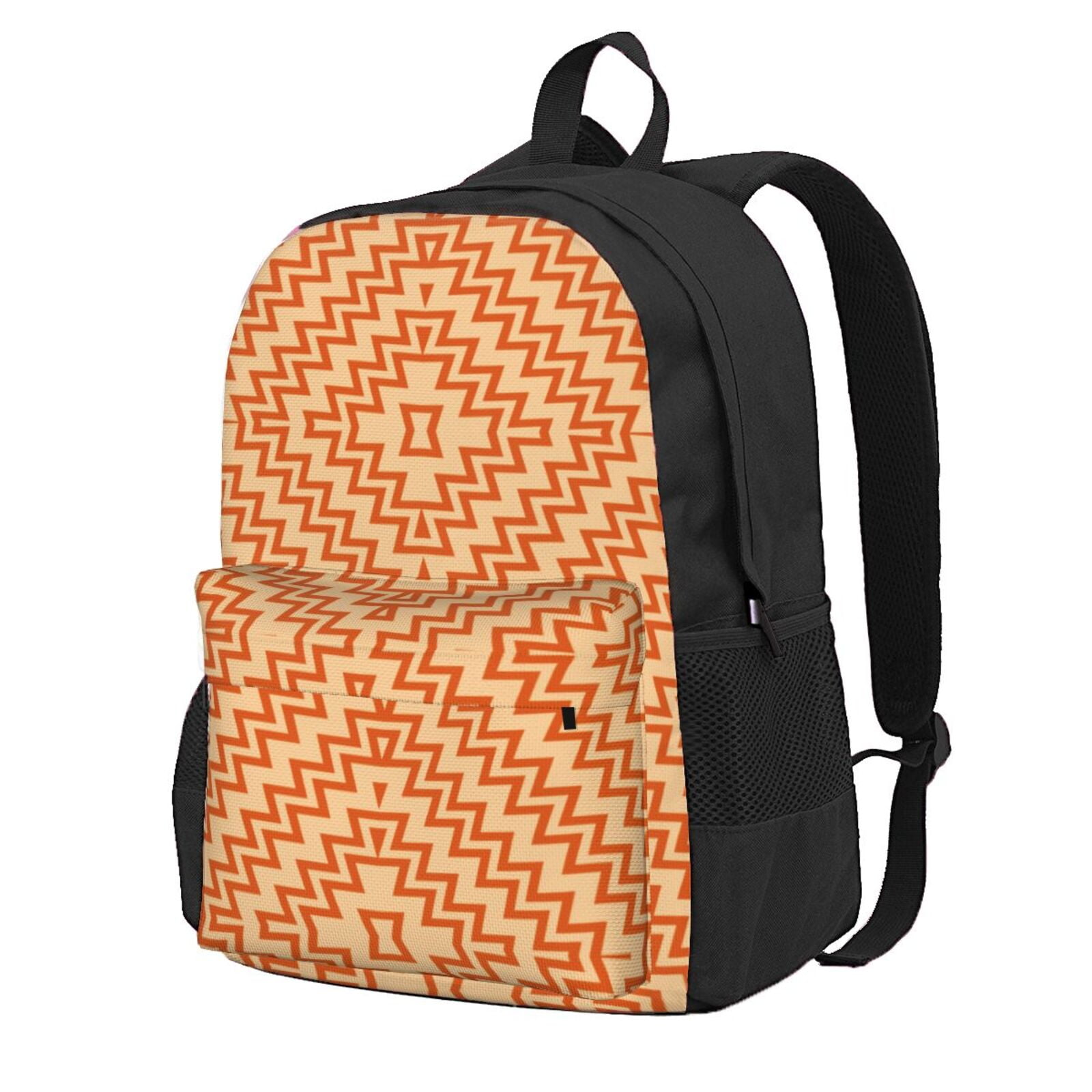 Y♡ XMXY Geometric Zigzag Style Backpack Laptop Bag for Women