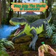 thumbnail image 2 of Juguete de Dinosaurio Control Remoto QPOU Dino Interactivo Caminante, 2 of 7