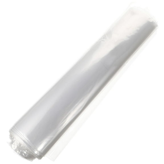 Raindrops POF Heat Shrink Bags for Wrapping Use, White Packaging Film, 200 Count, Ideal for DIY Crafts and Storage