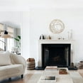 thumbnail image 3 of LuxenHome 25"H Abstract Round Wall Décor with Iron Sticks in Gold, 3 of 8