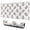 White Cow Happy, variant on Long Mouse Pads for Desk,Pink Checkered Cow Pattern Desk Mats on Top Of Desks, Desk Mouse Pad Extra Large with 3mm Non-Slip Base and Stitched Edge for Gaming,Office,Work,Home 31.5"x11.8"