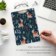 thumbnail image 5 of Durable Folder,12*9 in Suitable for Teachers Durable Portable Folder, Teaching Supplies, Suitable for Teachers and College Students' Learning Supplies Deer and Winter Forest, 5 of 9